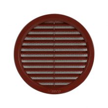 Větrací mřížka kruhová 150 mm VM 150 H hnědá