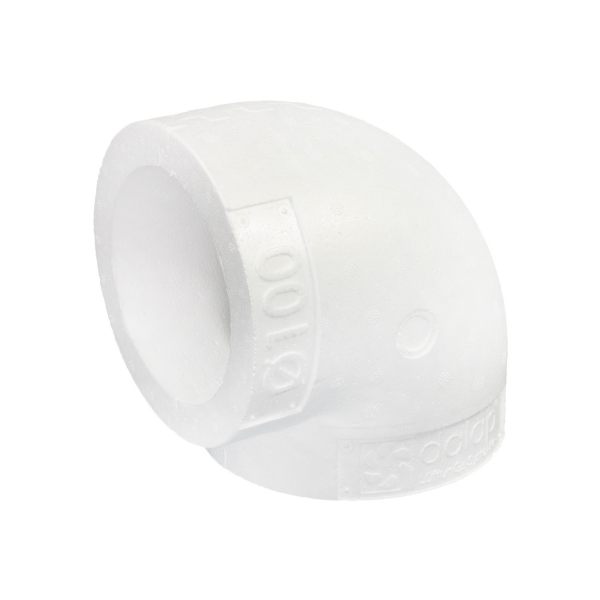 Izolace pro kruhové koleno 100 mm/90st. - Kliknutím na obrázek zavřete