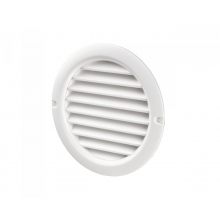 Větrací mřížka kruhová 100 mm MV 100 bVs bílá