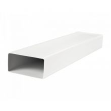 Ventilační potrubí čtyřhranné 110x55/1,5 m PVC