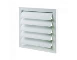 Větrací mřížka se žaluzií GRM 200 x 200 mm kovová
