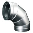 Koleno pro kruhové potrubí 200 mm/90 stupňů, kovové Zn
