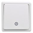 Tlačítko bez kontrolky bílé 3553-80289 B1 Classic ABB