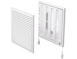 Větrací mřížka s regulací 250 x 250/150 mm MV 250/150 VRs