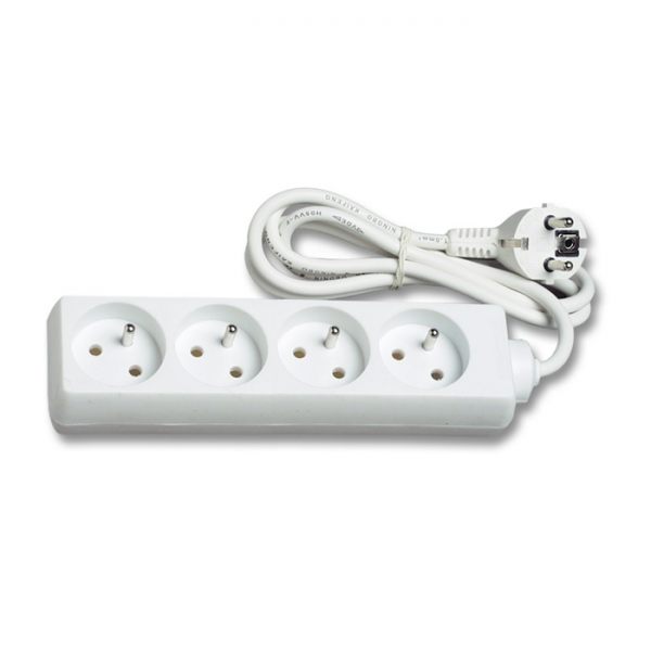 Prodlužovací kabel přívod 1,5m 4 zásuvky 230V - Kliknutím na obrázek zavřete