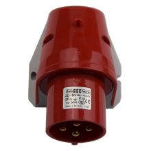 Vidlice přívodka nástěnná 4x 32A/380V IP44 Bals 24330
