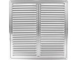 Větrací mřížka nerez Haco NVM 300x300 K Krytka