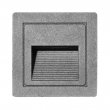 LED svítidlo vestavné STEP Z01WF-SED 3W, IP54, 4000K šedá