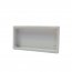 Ukončovací záslepka pro čtyřhranné potrubí 110 x 55 mm PVC 5556