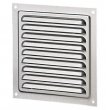 Větrací mřížka hliníková 125 x 125 mm MVM125s Al