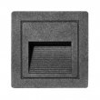 LED svítidlo vestavné STEP Z01WF-CR 3W, IP54, 4000K černá