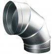Koleno pro kruhové potrubí 315 mm/90 stupňů, kovové Zn