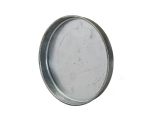 Ukončovací záslepka pro kruhové potrubí 160 mm, kovová Zn