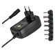 Síťový adaptér 3-12V 2250mA stabilizovaný pulzní, USB
