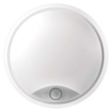 LED svítidlo s čidlem pohybu PIR ZM3231 kruhové černá/bílá 14W
