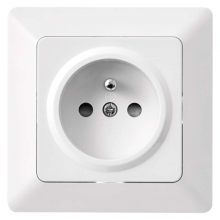 Zásuvka EMOS 230V, bílá