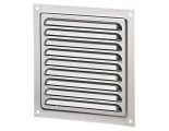 Větrací mřížka hliníková 150 x 150 mm MVM150s Al