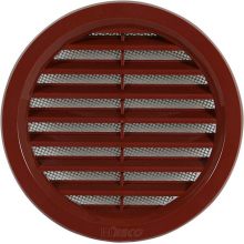Větrací mřížka kruhová 100 mm VM 100 H hnědá