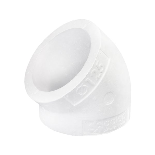 Izolace pro kruhové koleno 125 mm/45st. - Kliknutím na obrázek zavřete