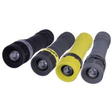 Svítilna LED plastová 1x LED 3W, na 3x AAA, FOKUS