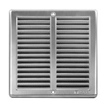 Větrací mřížka nerez Haco NVM 200x200 s rámečkem