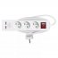 Prodlužovací kabel s vypínačem 2m 3 zásuvky + 2x USB, 230V