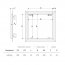 Revizní dvířka SDK RDLp 200 x 200 x 12,5 GKBi US těsnění ZEL (V)