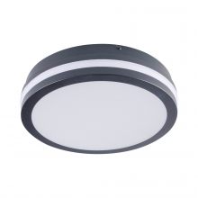 LED svítidlo venkovní nástěnné BENO N 18W NW-O-GR grafit IP54