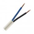 Kabel CYSY 2Dx1,5 kulatý bílý