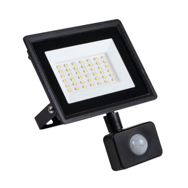 Reflektor LED s čidlem pohybu 30W GRUN NV LED-30B-SE-30W/4000K - Kliknutím na obrázek zavřete