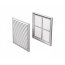 Větrací mřížka plastová 250x250 mm MV250s