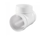 Ventilační T spojka plastová 125 mm