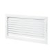 Větrací mřížka WDP 450x400 extrudovaný hliník, bílá Větrací mřížka WDP 450x400 extrudovaný hliník, bílá