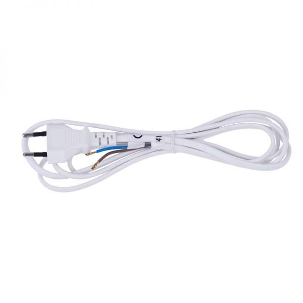 Flexo kabel 2m/2x0,75 bílá šňůra PVC - Kliknutím na obrázek zavřete