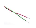 Kabel zvonkový U 2x0.8 rudozelený