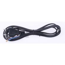 Flexo kabel 2m/2x0.75 černá šňůra PVC