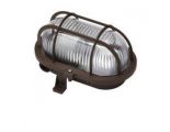 Svítidlo OVAL 60 hnědá 60W E27 IP54