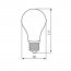 LED žárovka E27/230V 15W LED15W-A60/E27/4100K bílá