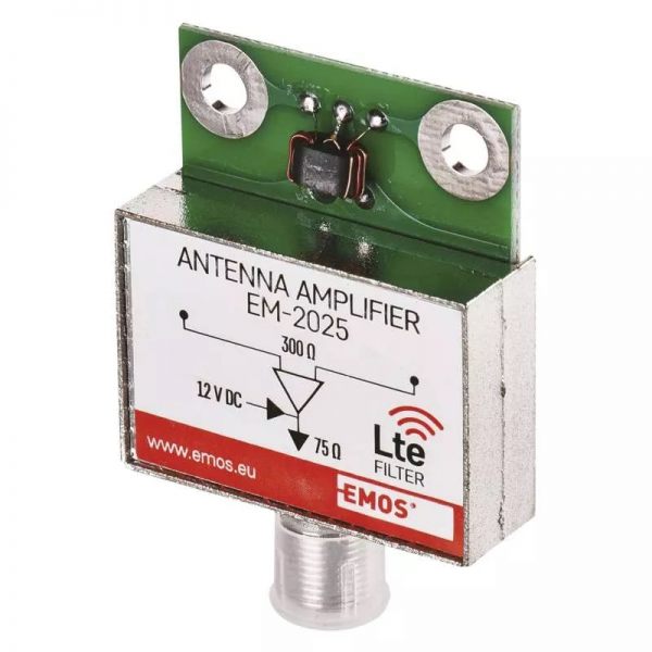 Anténní předzesilovač 25dB VHF/UHF - Kliknutím na obrázek zavřete