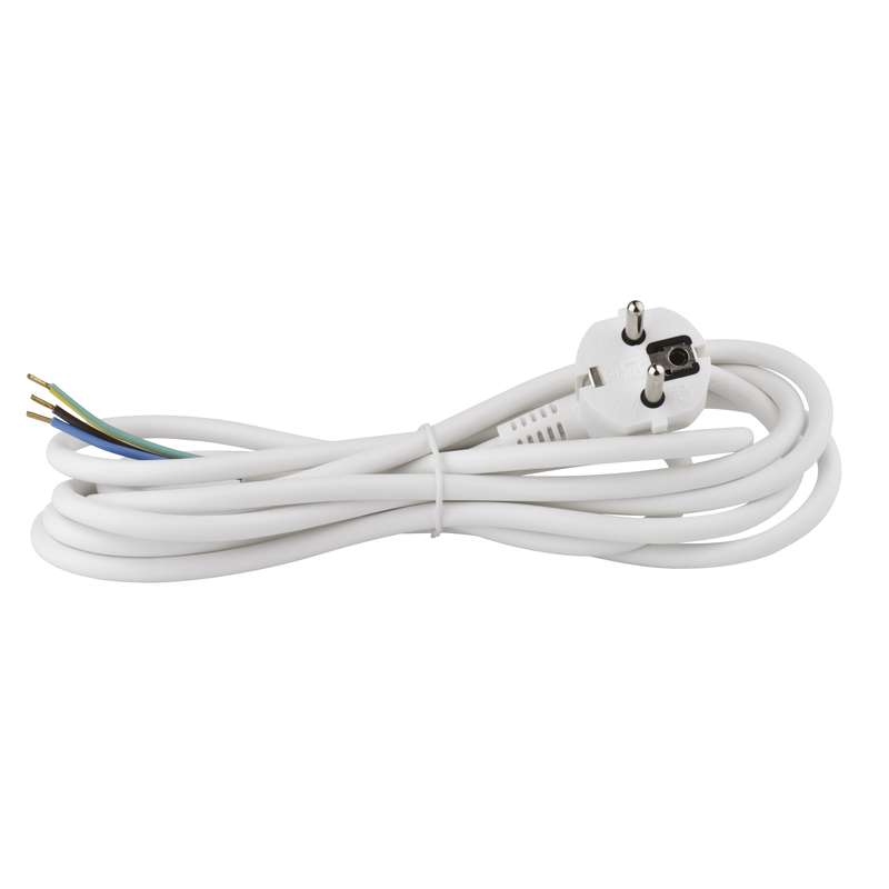 Flexo kabel 3m/3x1,5 bílá šňůra/PVC Emos