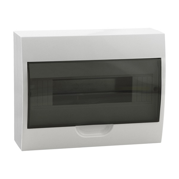 Rozvaděč na omítku DB112S 1X12P/SMD nástěnný na jističe - Kliknutím na obrázek zavřete