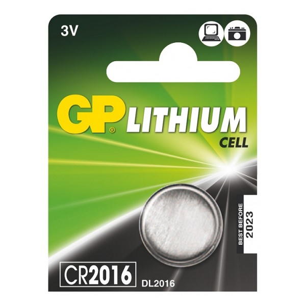 Baterie CR 2016 lithiová GP