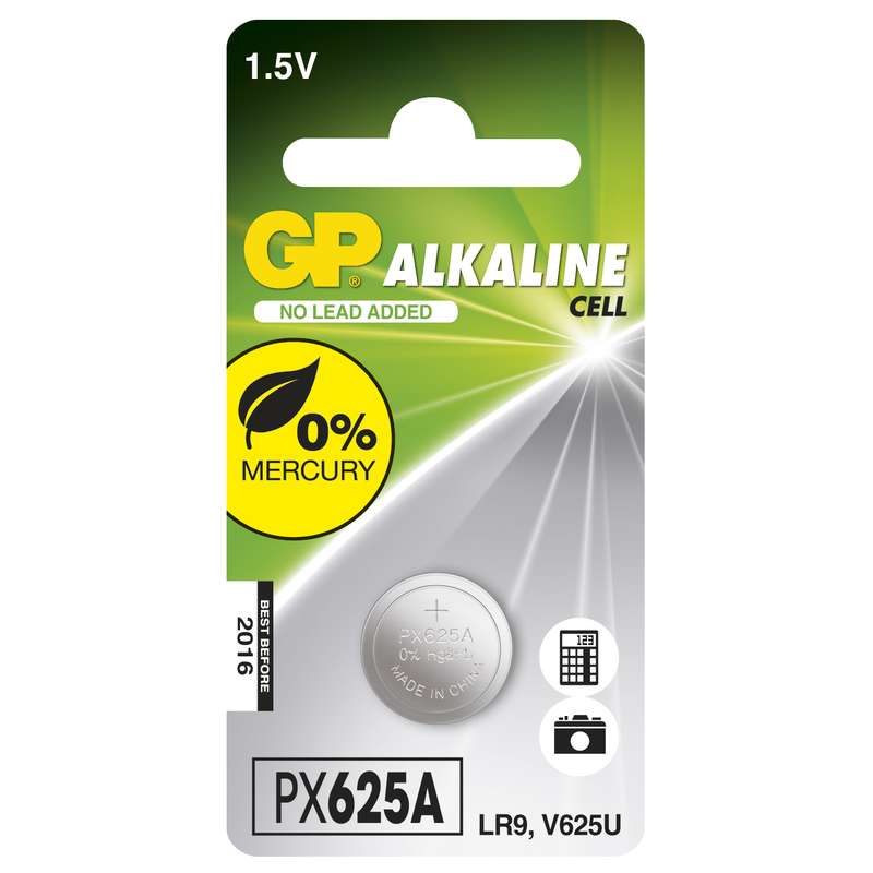 GP baterie Alkaline PX 625A/LR9
