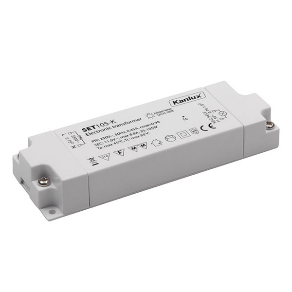 Elektronický transformátor 12V/105W SET105-K - Kliknutím na obrázek zavřete