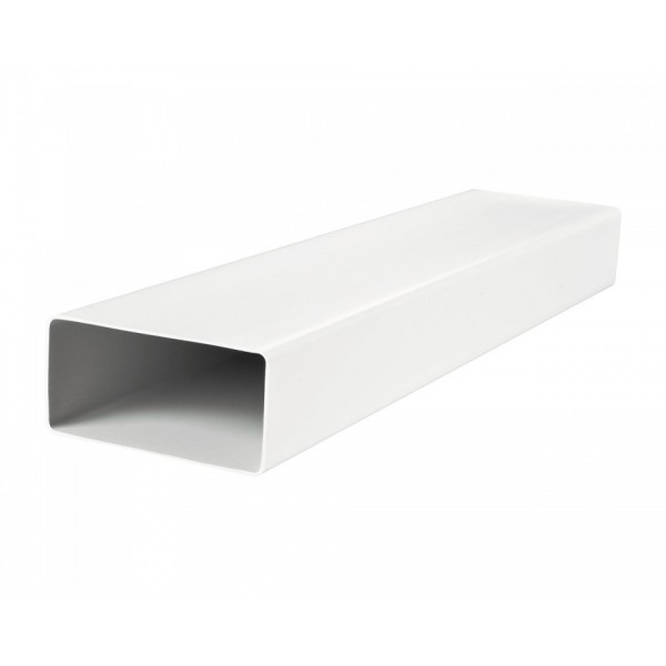Ventilační potrubí čtyřhranné 110x55/1,5 m PVC - Kliknutím na obrázek zavřete