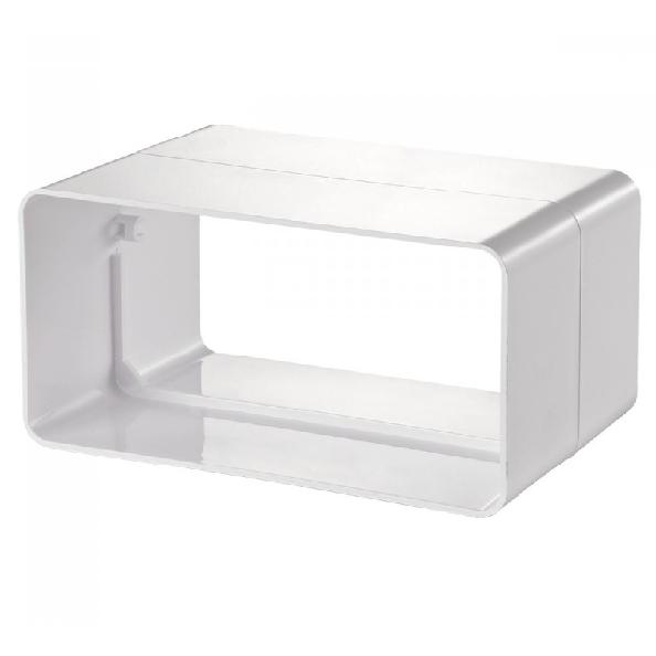 Spojka pro čtyřhranné potrubí 110x55 mm PVC 515 - Kliknutím na obrázek zavřete