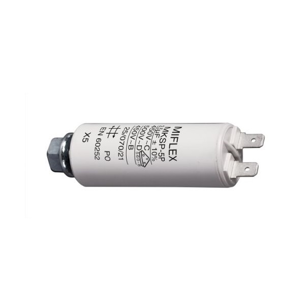 Kondenzátor rozběhový motorový 3,5uF/450V - Kliknutím na obrázek zavřete