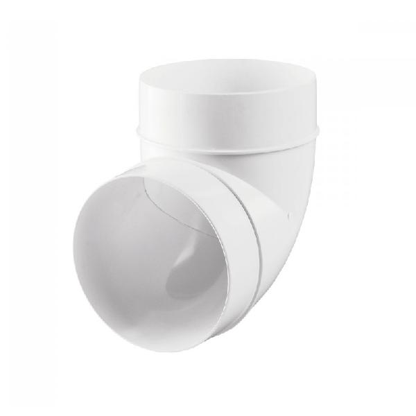 Koleno pro kruhové potrubí 150 mm/90 st. PVC 323p - Kliknutím na obrázek zavřete