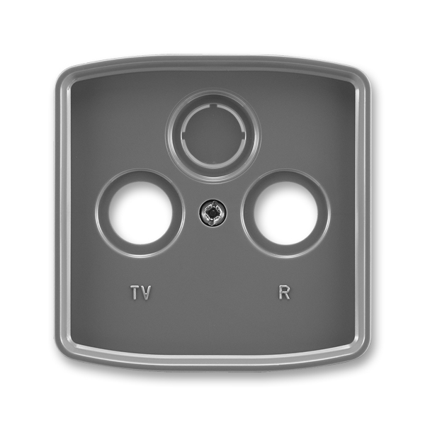 Kryt Tango 5011A-A00300 S2 zásuvky TV s vylamovacím otvorem - Kliknutím na obrázek zavřete