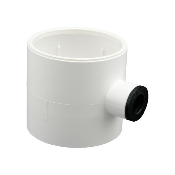 Kondenzační jímka - 100 mm PVC - Kliknutím na obrázek zavřete